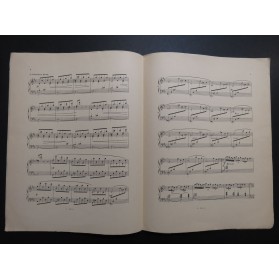 GUZMAN J. M. Dans les Montagnes Dédicace Piano