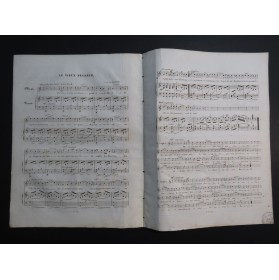 MASINI F. Le Vieux Pêcheur Chant Piano ca1840