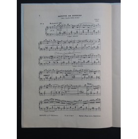 LULLY Jean-Baptiste Gavotte en Rondeau Piano 1968