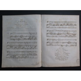 HALÉVY F. L'Artisan Opéra No 9 Chant Piano ca1827