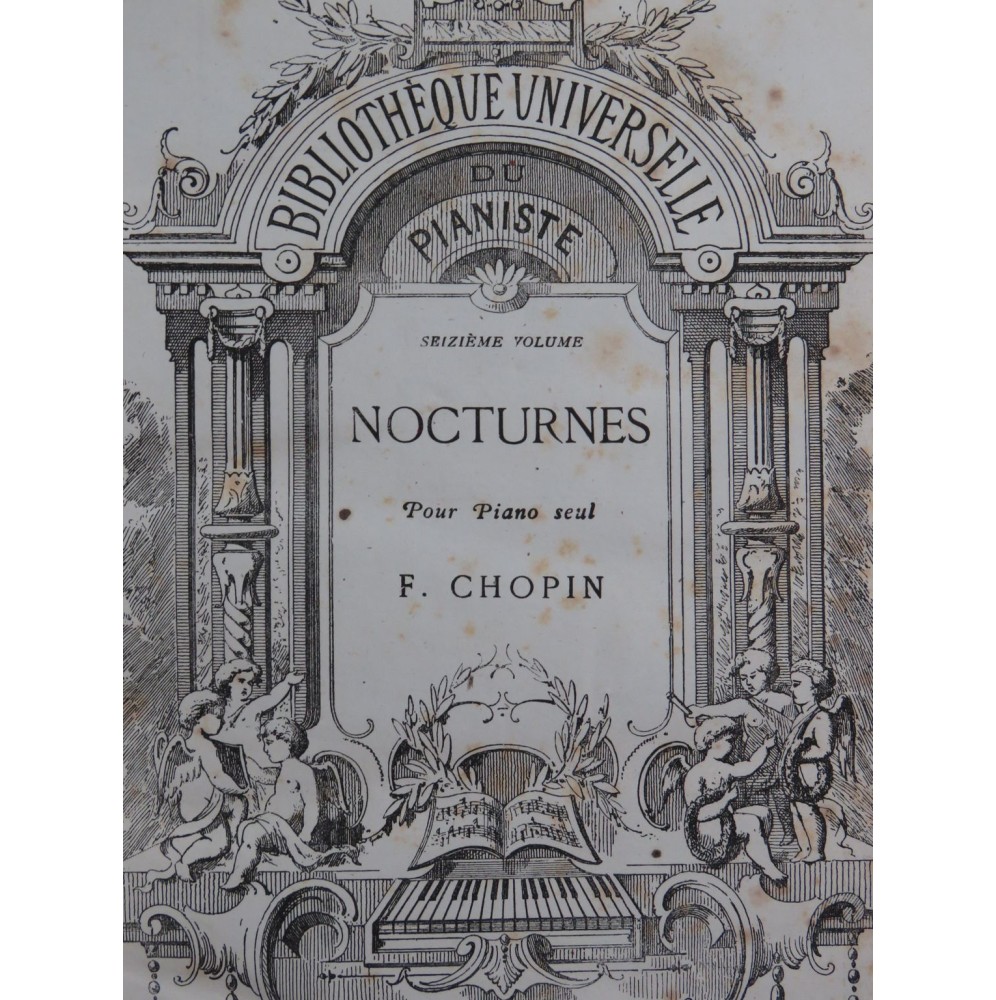 CHOPIN SCHUBERT MARCAILHOU Pièces pour Piano XIXe