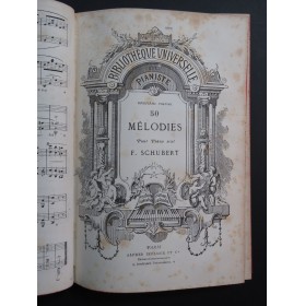 CHOPIN SCHUBERT MARCAILHOU Pièces pour Piano XIXe