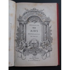 CHOPIN SCHUBERT MARCAILHOU Pièces pour Piano XIXe