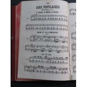 CHOPIN SCHUBERT MARCAILHOU Pièces pour Piano XIXe