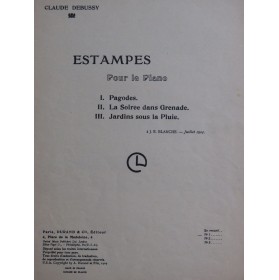 DEBUSSY Claude Pagodes...