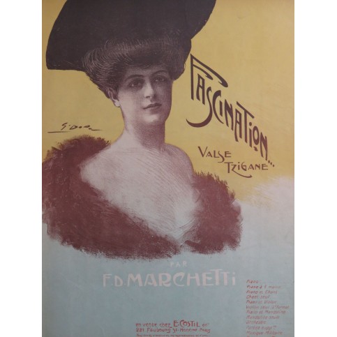 MARCHETTI F. D. Fascination Piano 1904