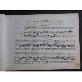 ROSSINI G. Die Belagerung von Corinth No 11 Chant Piano ca1826