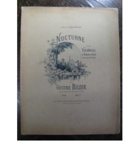 BILOIR Gustave Nocturne Violon Piano XIXe