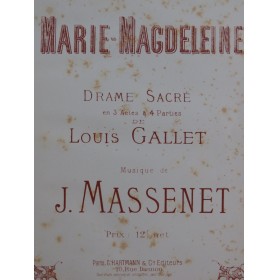 MASSENET Jules...