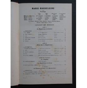 MASSENET Jules Marie-Magdeleine Piano Chant 1892