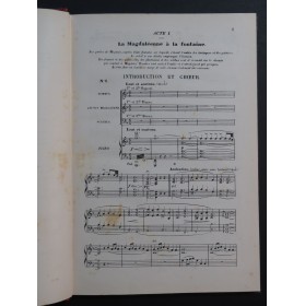 MASSENET Jules Marie-Magdeleine Piano Chant 1892