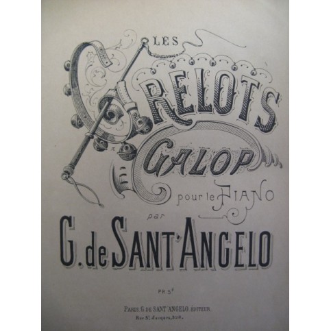 DE SANT'ANGELO G. Les Grelots Piano
