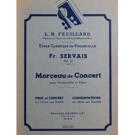 SERVAIS F. Morceau de...