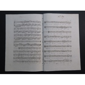 RIGEL H. La Romance des Petits Oiseaux Chant Guitare ca1820