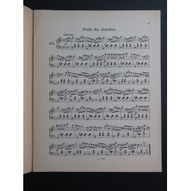 Cantos Populares Fados 12 Pièces Piano XIXe