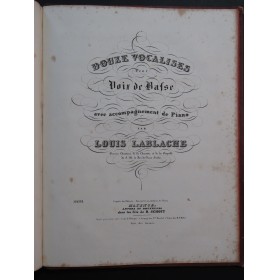 PANSERON Auguste Méthode de Vocalisation CONCONE Leçons Chant ca1840