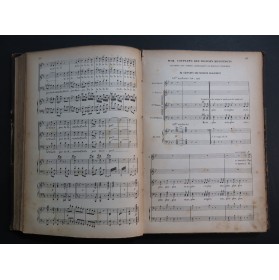 MEYERBEER Giacomo Les Huguenots Opéra Chant Piano ca1890