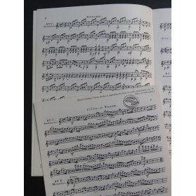 GIULIANI Mauro Pièces faciles op 74 Flûte ou Violon Guitare 1986