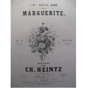 HEINTZ Ch. Marguerite Piano XIXe