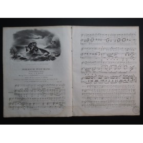 PANSERON Auguste Mariage du petit Blanc Chant Piano ca1830
