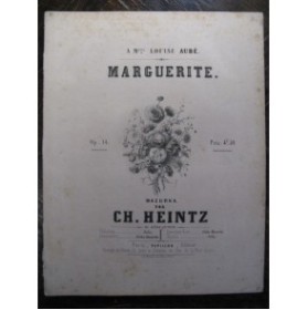 HEINTZ Ch. Marguerite Piano XIXe