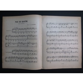 ELSEN L. Pas de Quatre Danse Piano 1892