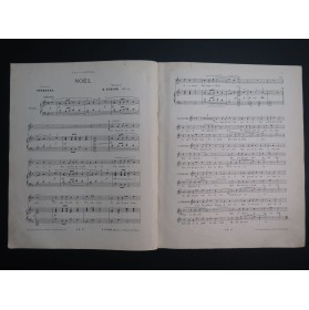 ETESSE Émile Noël op 14 Chant Piano XIXe siècle