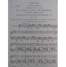 MAILLARD Nélia Anette Chant...