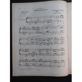 TALEXY Adrien Feuille d'Automne No 3 op 38 Piano ca1852