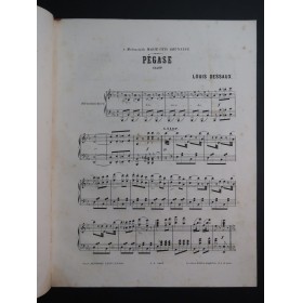 DESSAUX Louis Pégase Piano 1877