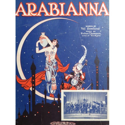 THOMPSON Fisher Arabianna Chant Piano 1923