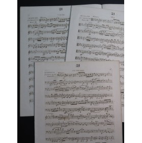 SCHLESINGER Daniel Piano Quartet op 14 Violon Alto Violoncelle ca1835