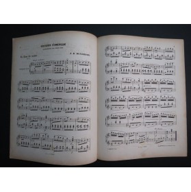 DUVERNOY J. B. Souvenir d'Amérique op 312 Piano ca1875