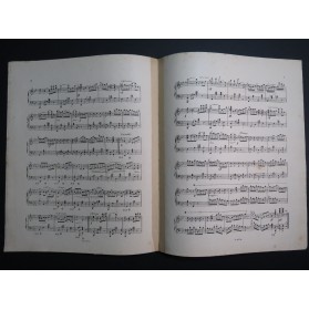 MARIN Emile Gavotte Provençale op 75 Dédicace Piano XIXe