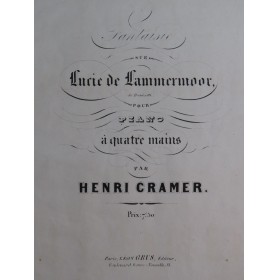 CRAMER Henri Fantaisie sur...