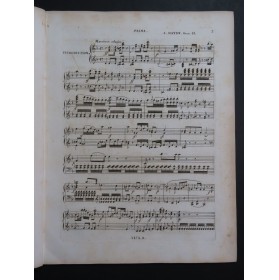 CZERNY Charles Les Sept Paroles de J. C. J. Haydn Piano 4 mains ca1845