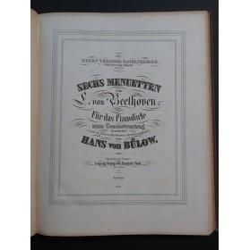 WEBER BEETHOVEN SCARLATTI SCHUBERT STRAUSS Pièces Piano XIXe