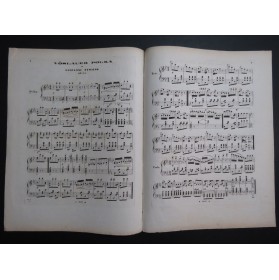 STRAUSS Johann Vöslauer Polka op 10 Piano ca1852