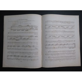 DE DUFORT Charles La Soeur Hospitalière Chant Piano ca1840