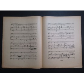 GRANIER Jules L'Alouette Chant Piano 1903