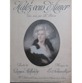 SCHMALTZER E. Hâtez-vous...