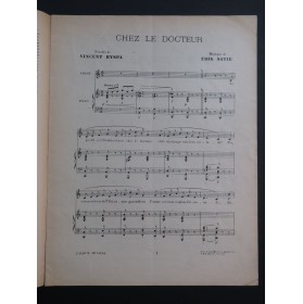 L'Album Musical Vincent Hyspa Erik Satie 1ère édition Chant Piano 1906