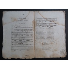 DOCHE J. D. Vaudeville du Jaloux Malade Chant Guitare ou Lyre ca1810