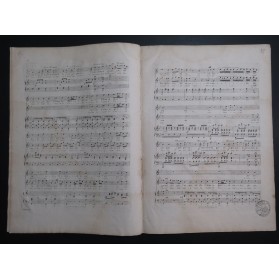 ZINGARELLI N. A. Romeo et Juliette Duo Chant Piano ou Harpe ca1820