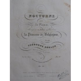 DÖHLER Théodore Nocturne op...