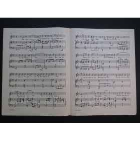 LA FORGE Frank En Cuba Chant Piano 1923