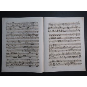 MOZART W. A. Don Giovanni Aria Chant Piano ca1840