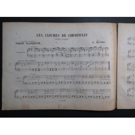 MÉTRA Olivier Les Cloches de Corneville Piano ca1880