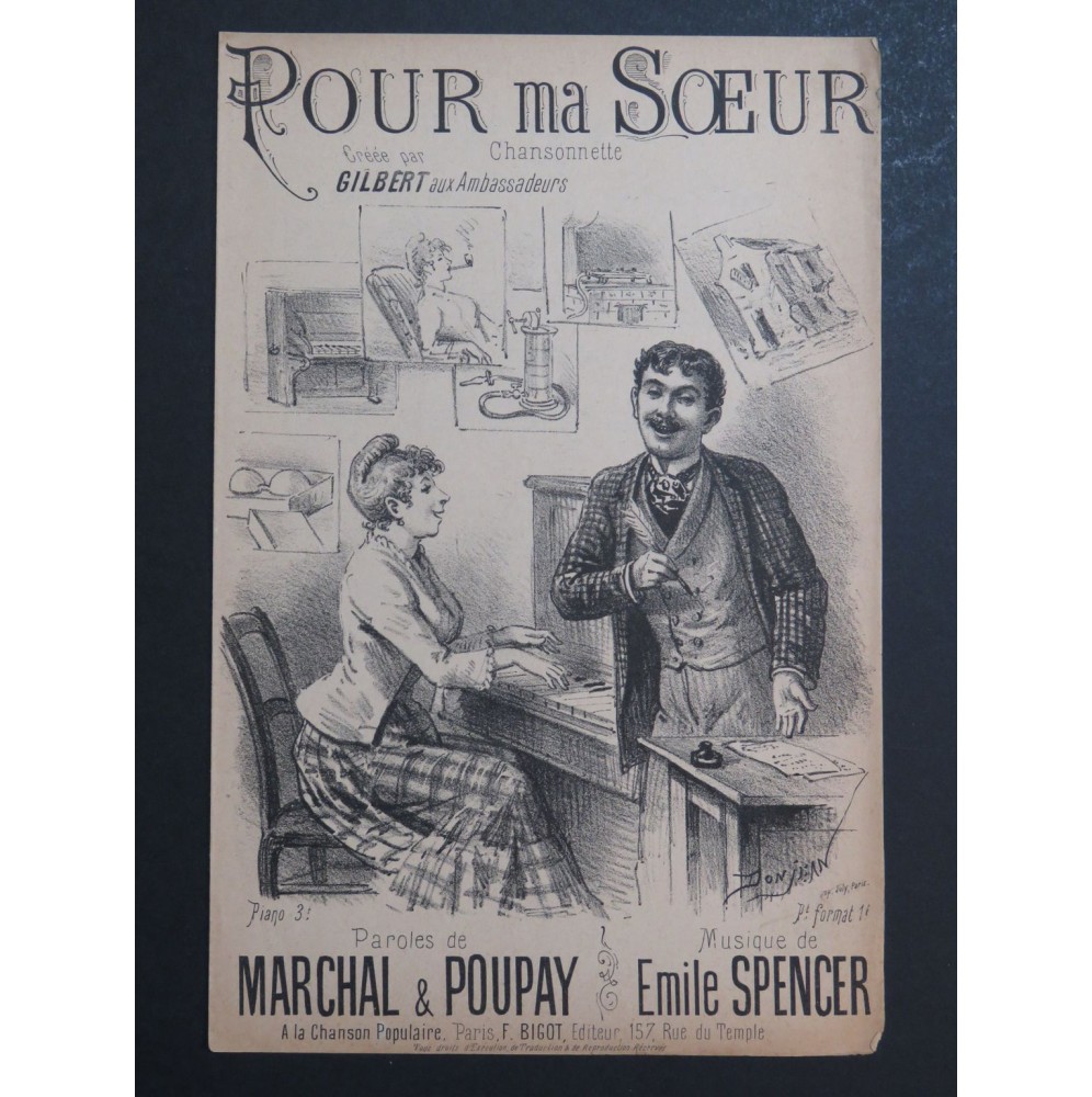 Pour ma soeur Emile Spencer Chant