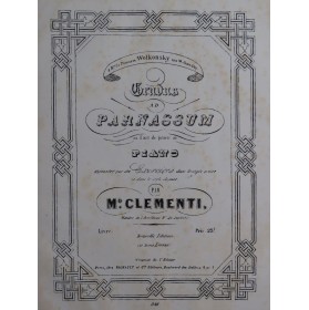 CLEMENTI Muzio Gradus ad...